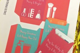 Free Printable Beauty Gift Card Holder // A Well Crafted Party