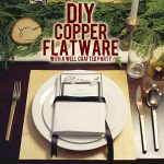 DIY Copper Flatware // A Well Crafted Party