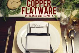 DIY Copper Flatware // A Well Crafted Party