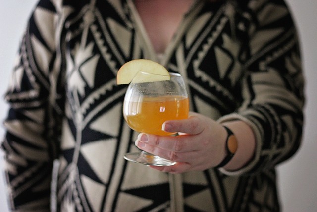 Salted Caramel Apple Hot Toddy // A Well Crafted Party