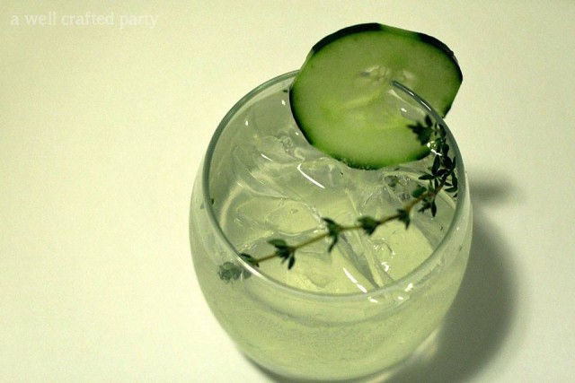 Herb & Gin Cocktail from A Well Crafted Party