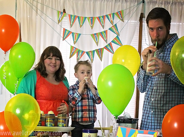 Our family is excited to welcome baby number two to this crazy party that is our life! 
