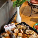 Bagel Bites make for an easy to serve brunch item. This party tip brought to you by A Well Crated Party.