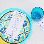 Menu for an Italian Dinner al Fresco