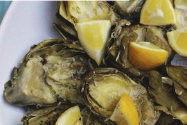 Parmesan & Garlic Stuffed Grilled Artichokes