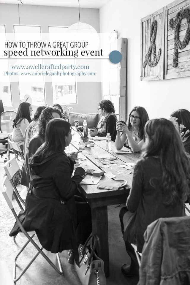 7 Tips for Throwing a Successful Speed Networking Event - A Well Crafted Party