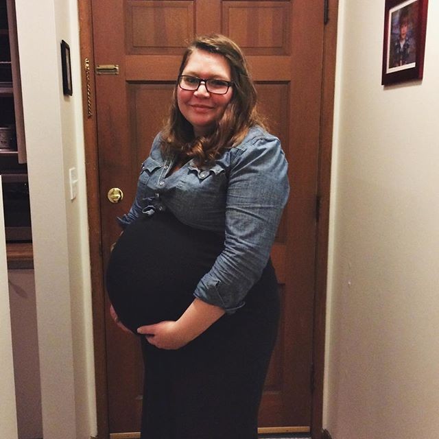 40 weeks pregnant - jenni bost