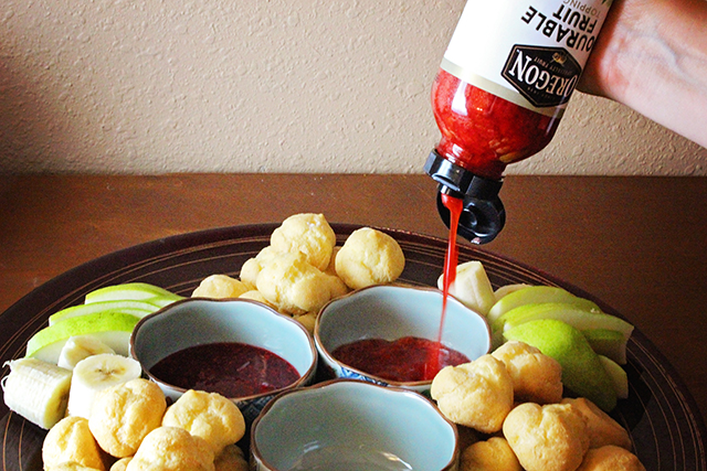 Fruit Puree takes a fondue dessert from ordinary to awesome.