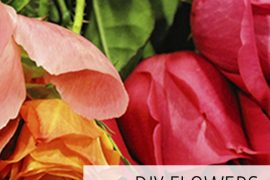 DIY Flowers for Mom - A Well Crafted Party
