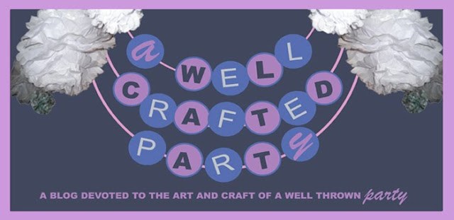 very first blog banner for A Well Crafted Party