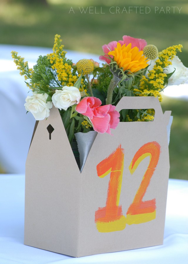 Use Unexpected Vessels in Creating Fun DIY Floral Centerpieces - A Well Crafted Party