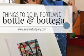 Botte and Bottega in Portland is great for parties or even just a much needed momma's night out - Sponsored Review via A Well Crafted Party