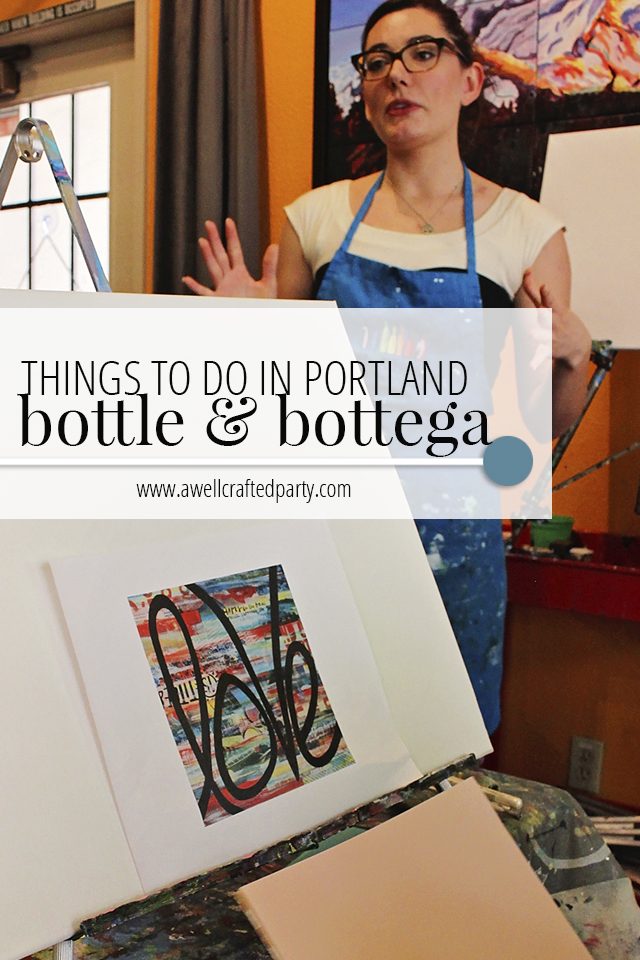 Botte and Bottega in Portland is great for parties or even just a much needed momma's night out - Sponsored Review via A Well Crafted Party