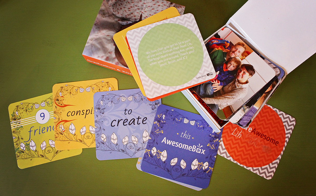 Sponsored Post: The completed AwesomeBox is beautifully packaged and thoughtfully put together. 