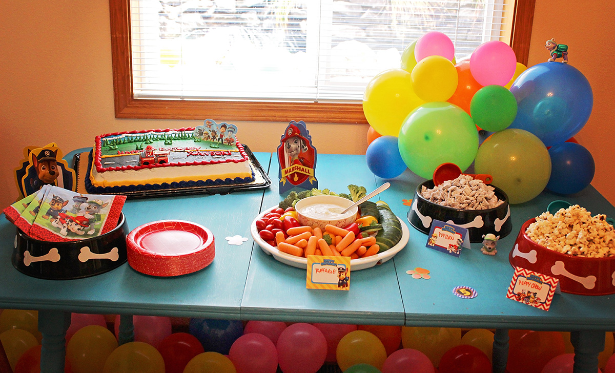 Paw Patrol Party Food