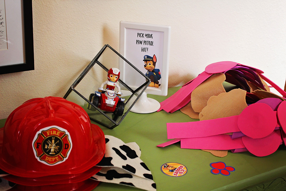 DIY Paw Patrol Party Hats from A Well Crafted Party