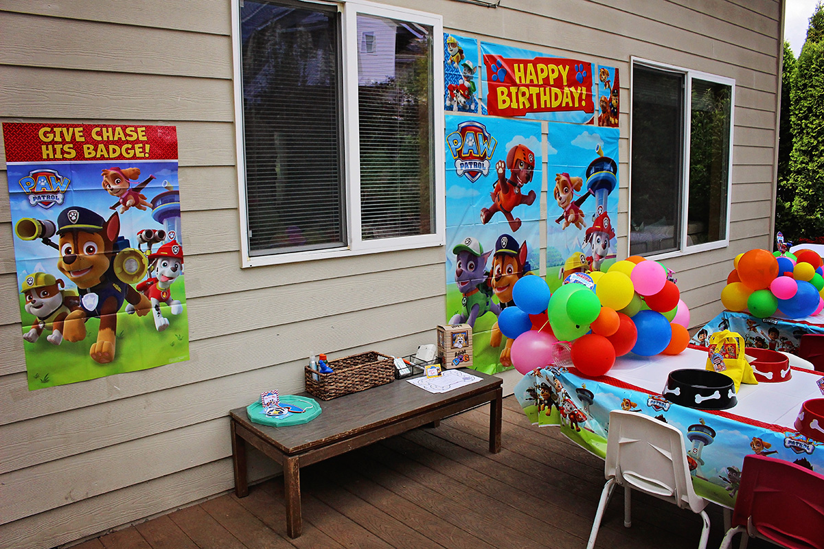 Paw Patrol Party Ideas