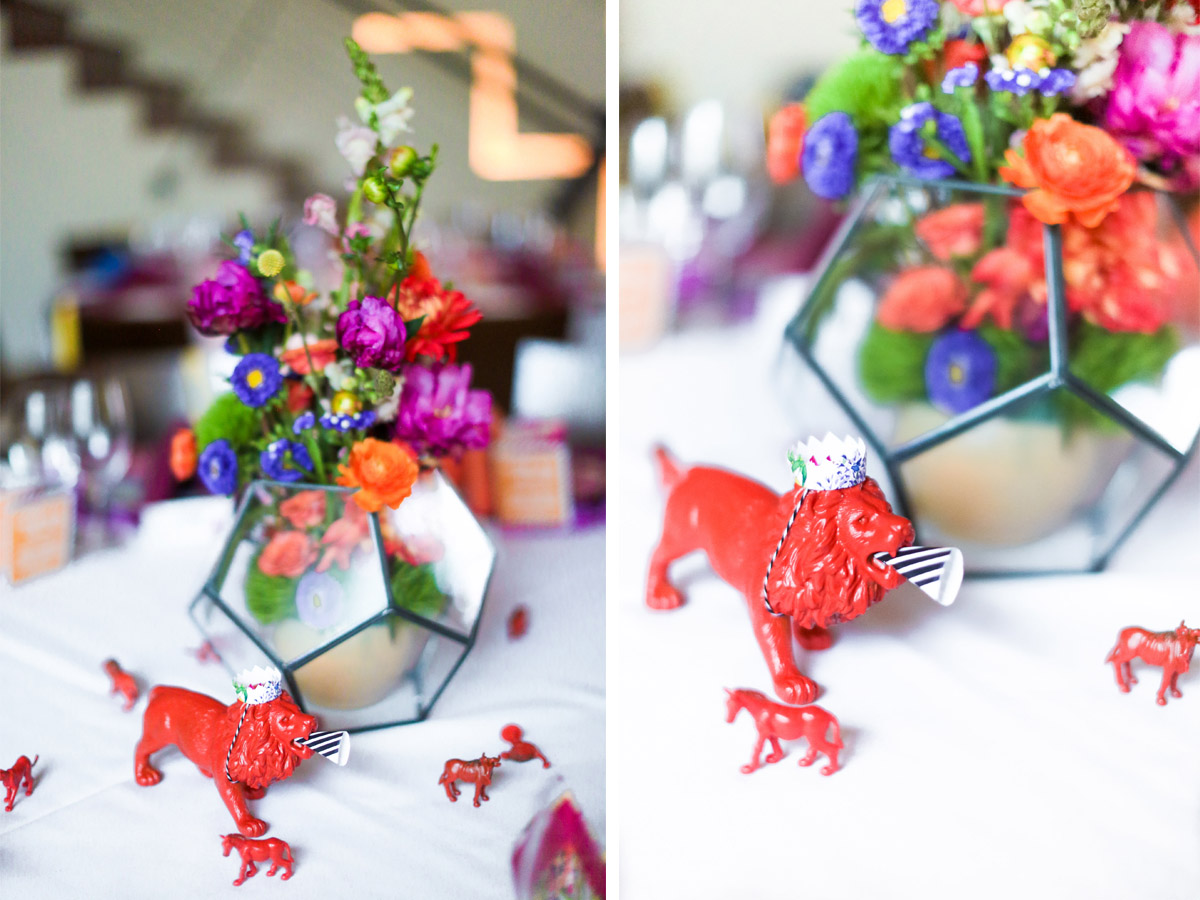 Colorful Wedding or Anniversary Party from A Well Crafted Party, photos by Mary Boyden