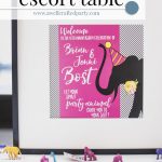 Party Animal Escort Table from A Well Crafted Party, photo by Mary Boyden