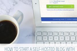 How to Start a Self-Hosted Blog from A Well Crafted Party