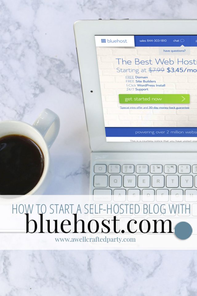 How to Start a Self-Hosted Blog from A Well Crafted Party
