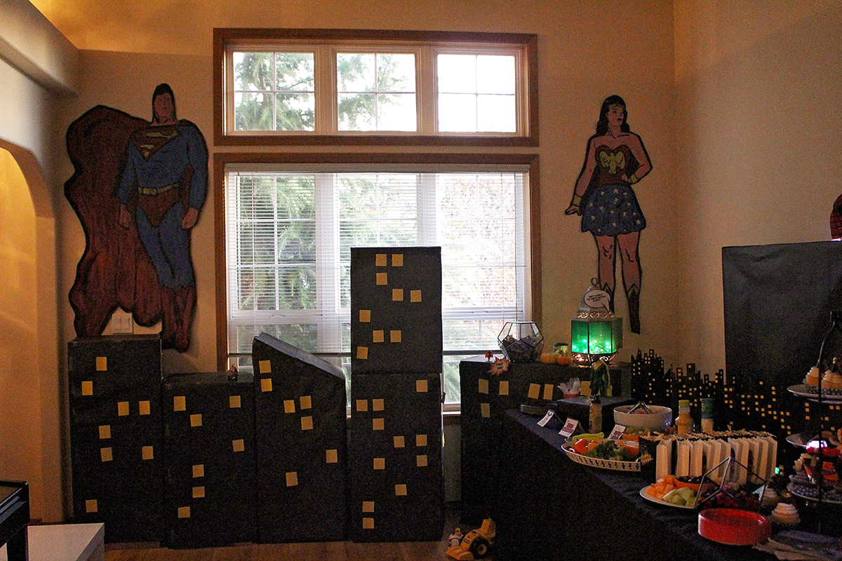 Comic Book Halloween Party