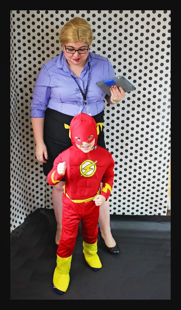 DIY Felicity Smoak Costume with Deseret Industries – A Well Crafted Party