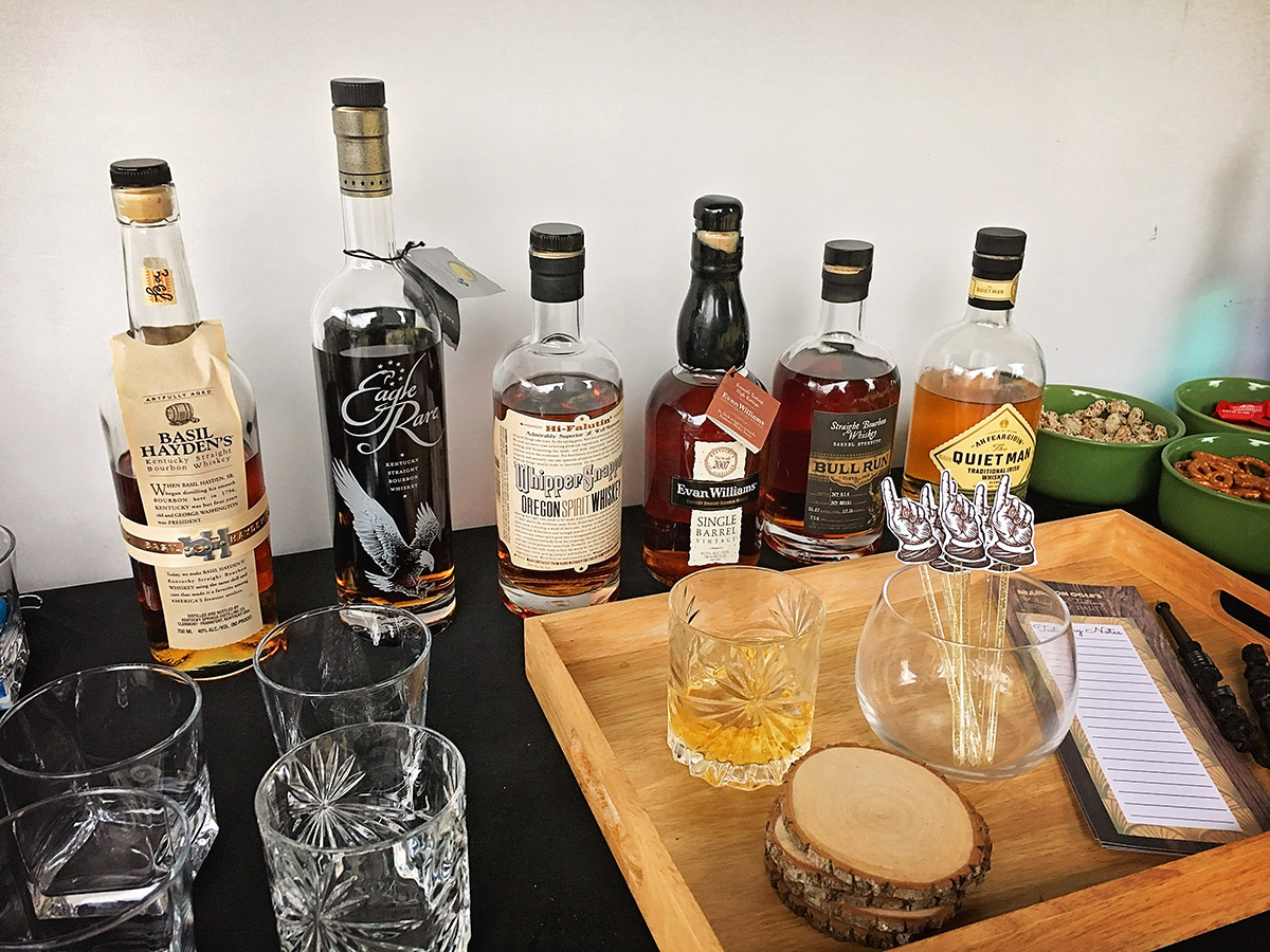 Whiskey Tasting Party from A Well Crafted Party