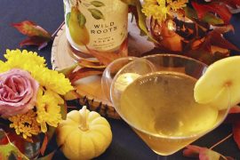Spiced Pear Cocktail featuring Wild Roots Vodka - A Well Crafted Party