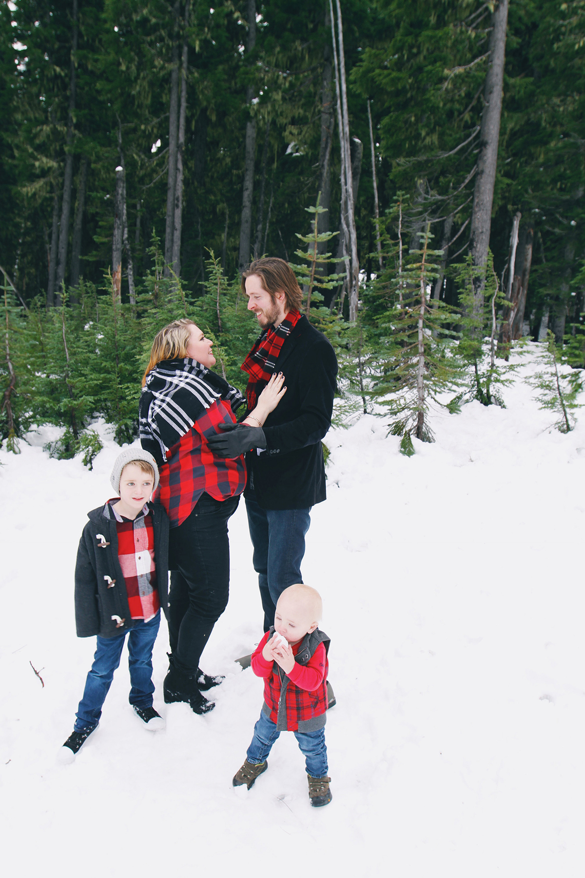 Holiday Family Photos featured on A Well Crafted Party