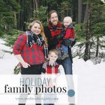 Holiday Family Photos featured on A Well Crafted Party