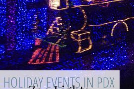 Holiday Events in PDX - Oregon Zoo's Zoo Lights at A Well Crafted Party