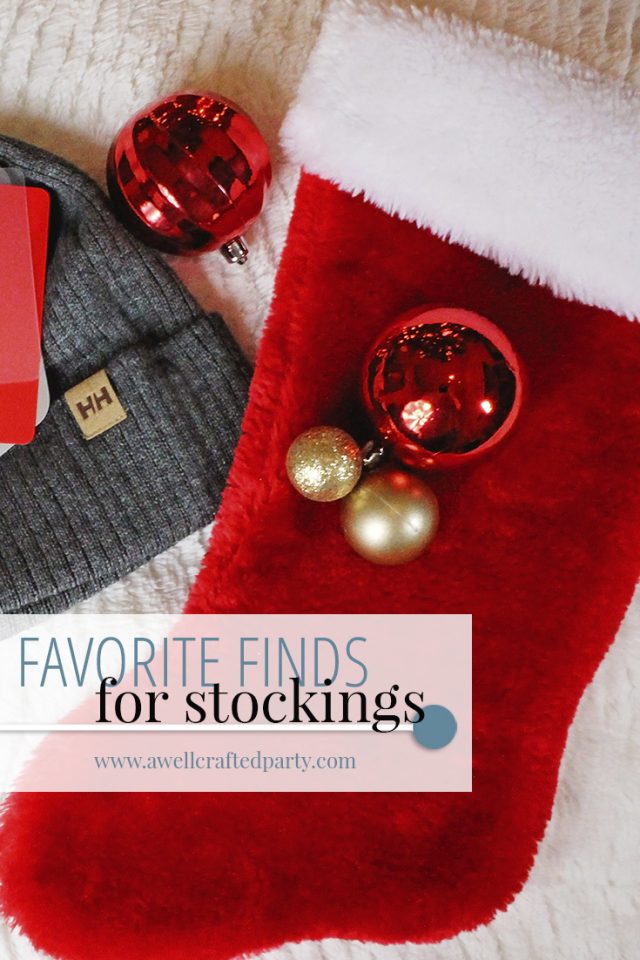 Favorite Finds for Stockings - A Well Crafted Gift Guide 2016