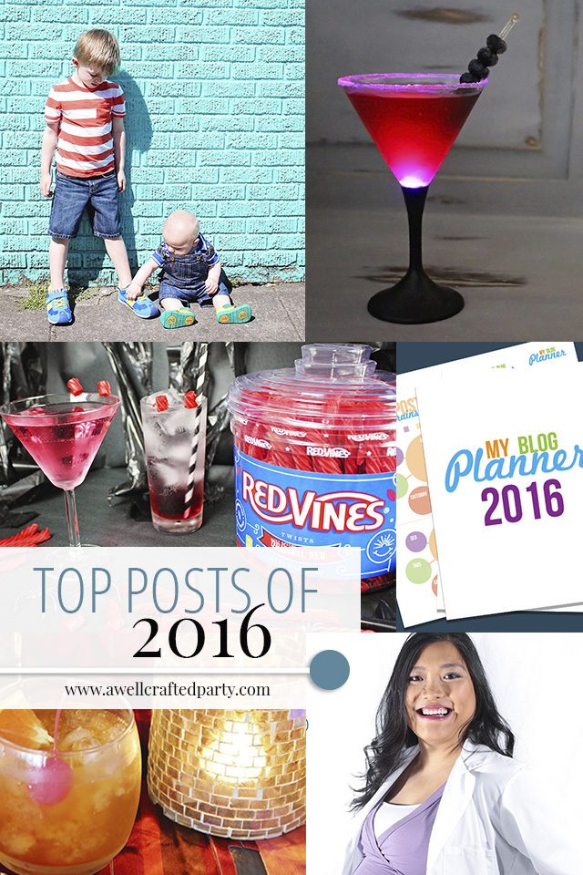 Top Posts of 2016 - A Well Crafted Party