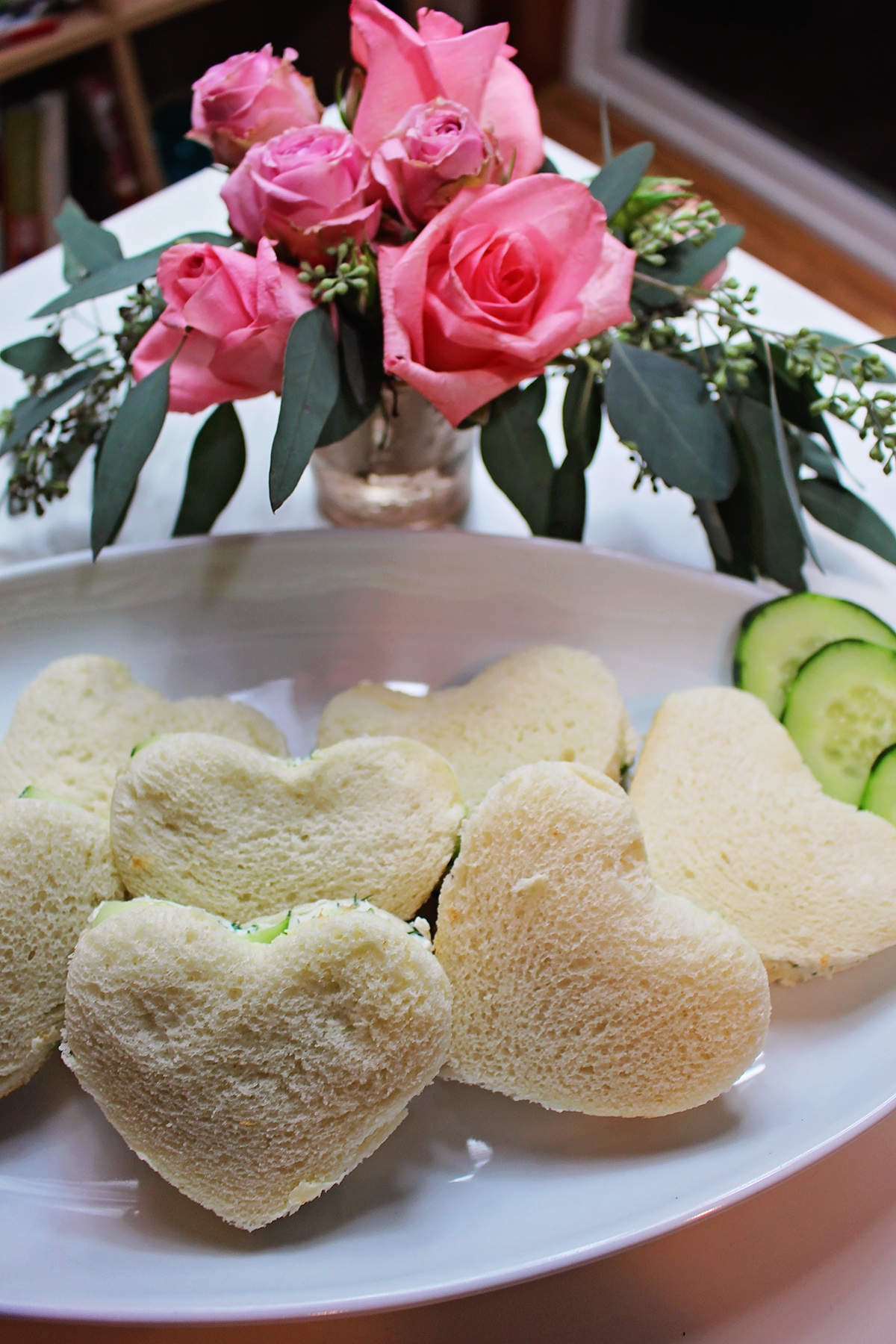 Cucumber Sandwiches for Spa Day Lunch - A Well Crafted Party