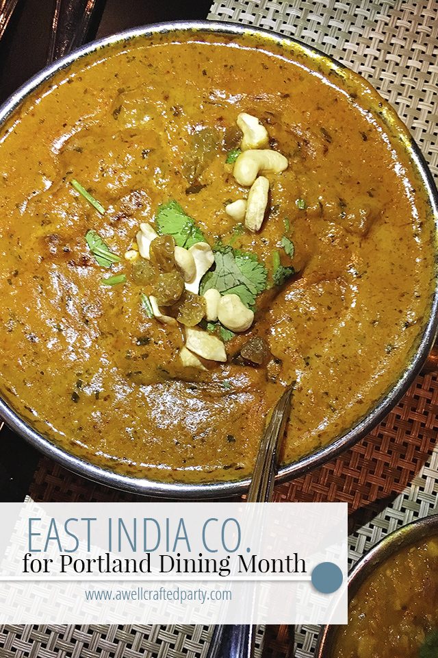 East India Co. for Portland Dining Month 2017