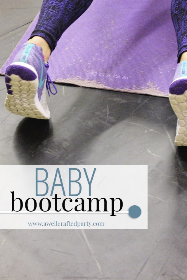 Baby Bootcamp was a way for me to get some self-care time with my son tagging along! | A Well Crafted Party
