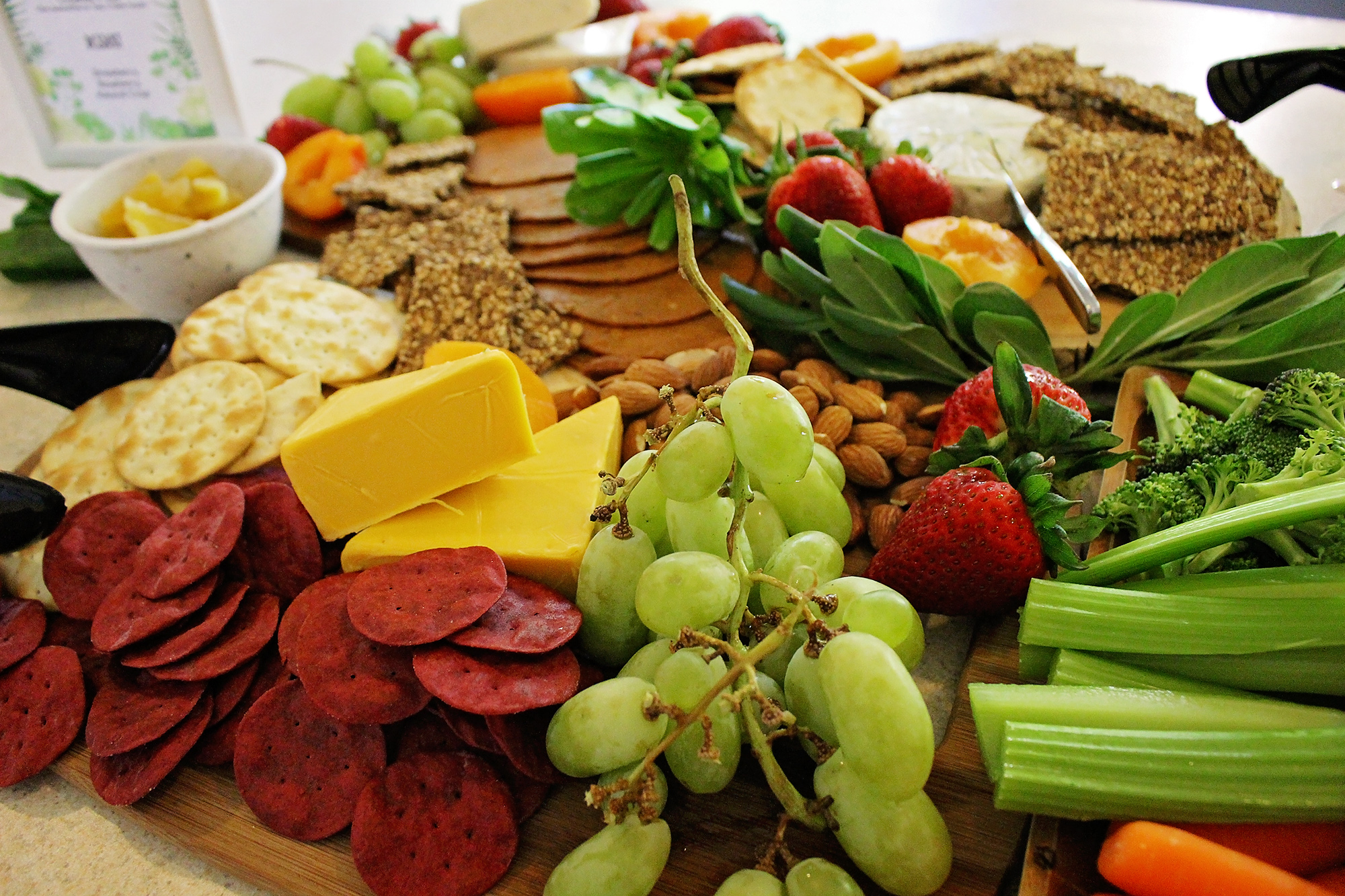 Vegan Cheese Board crafted by This Beautiful Day | Featured on A Well Crafted Party