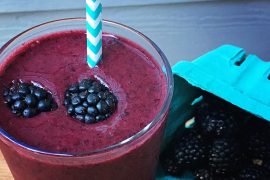 Triple Berry and Miso Smoothie | A Well Crafted Party