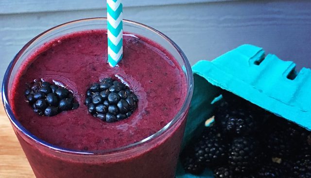 Triple Berry and Miso Smoothie | A Well Crafted Party