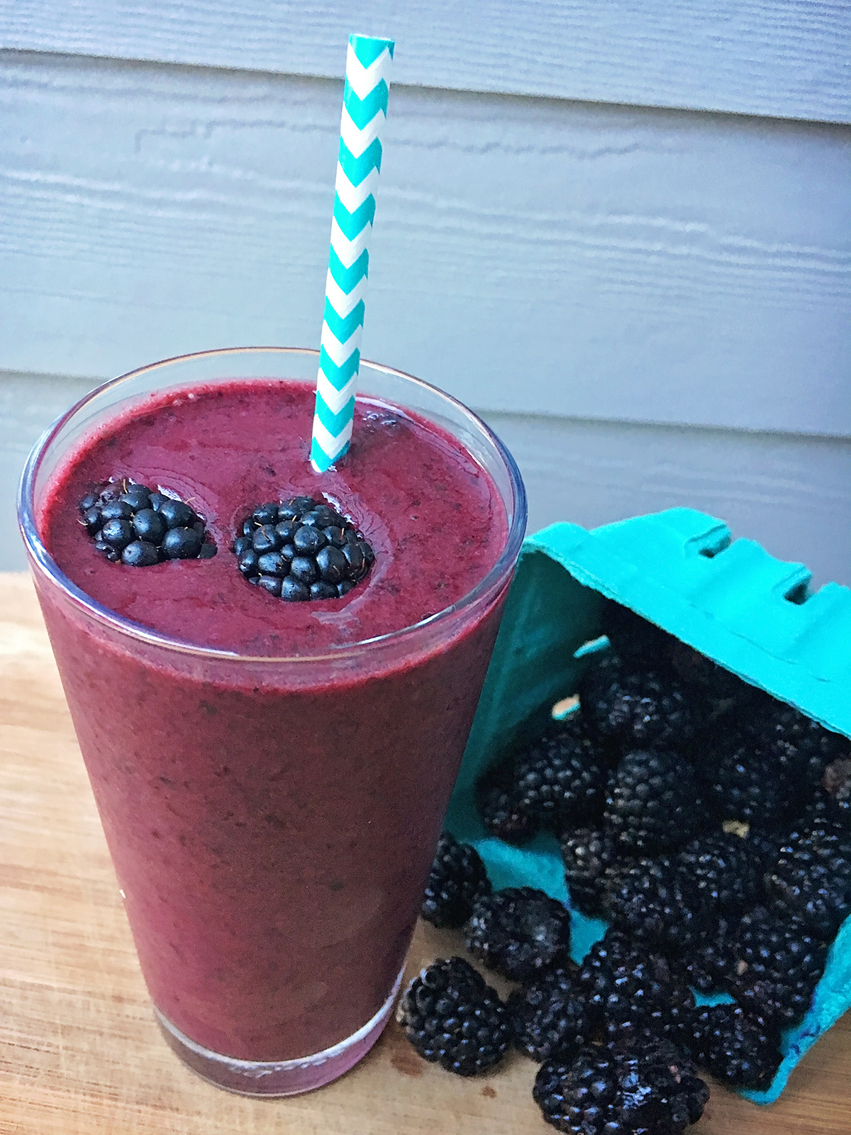 Triple Berry and Miso Smoothie | A Well Crafted Party