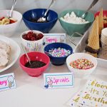 DIY Ice Cream Party + Free Printables | A Well Crafted Party