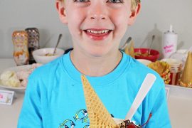 DIY Ice Cream Party + Free Printables | A Well Crafted Party
