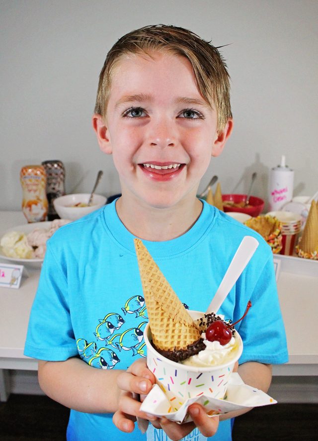 DIY Ice Cream Party + Free Printables | A Well Crafted Party