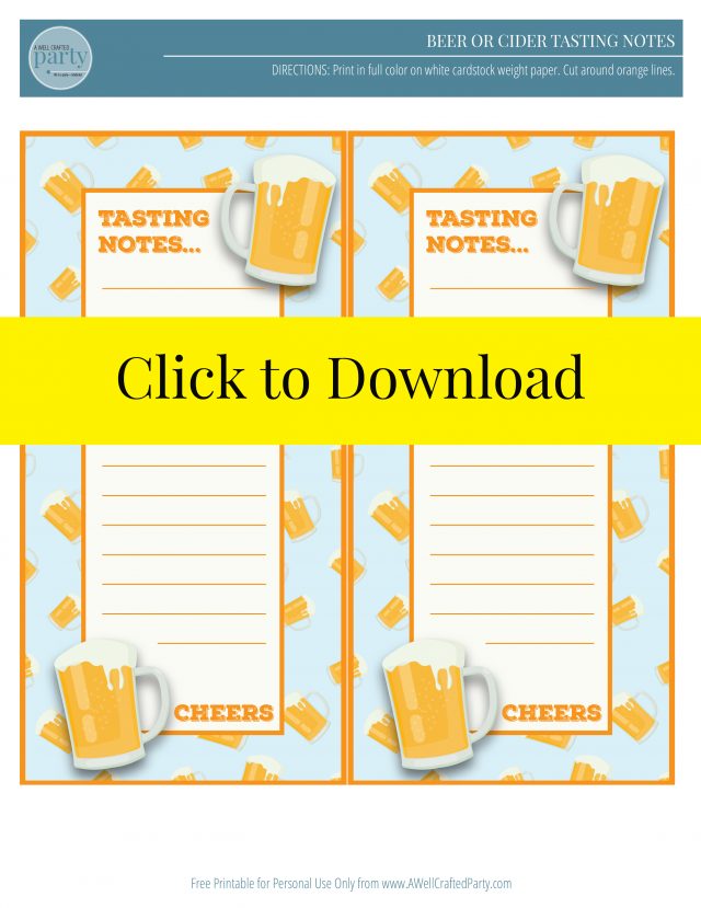 Host a Cider Tasting Party - VIDEO – A Well Crafted Party