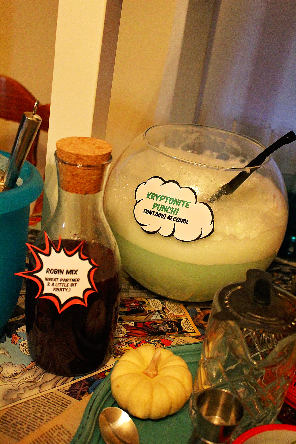 Comic Book Halloween Party | A Well Crafted Party