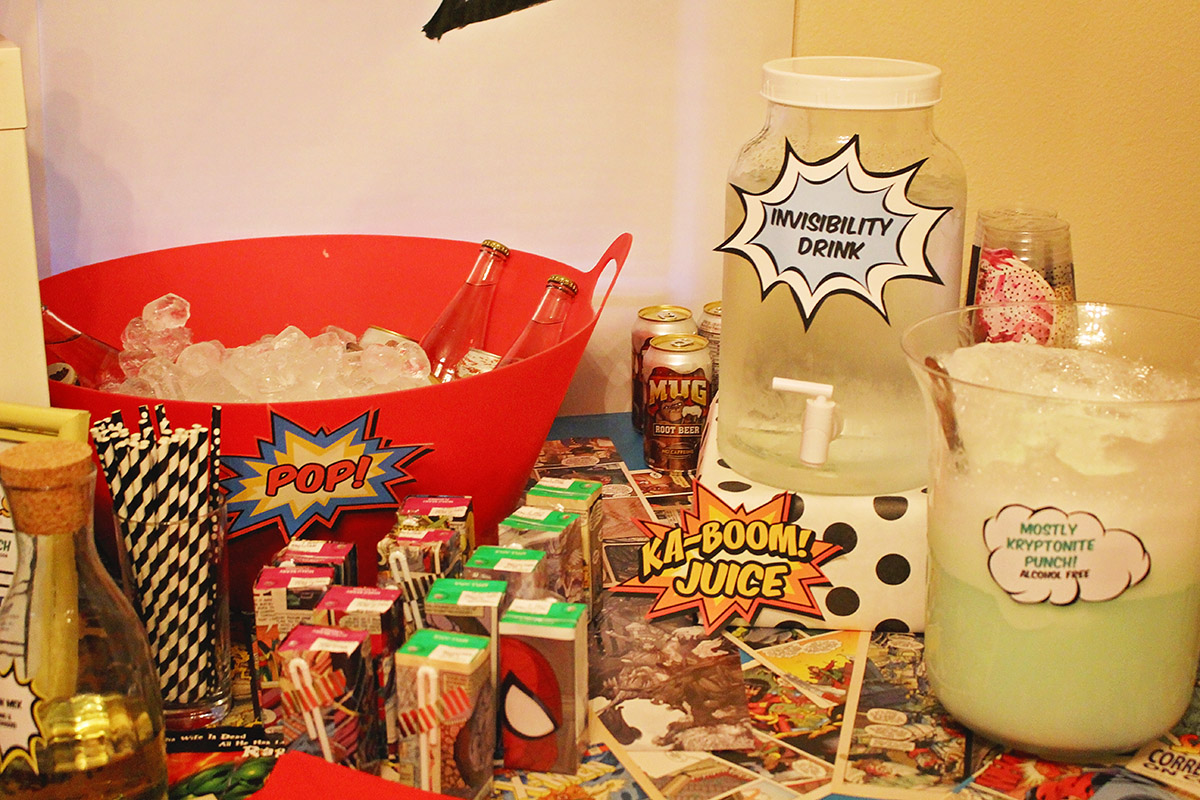 Comic Book Halloween Party | A Well Crafted Party