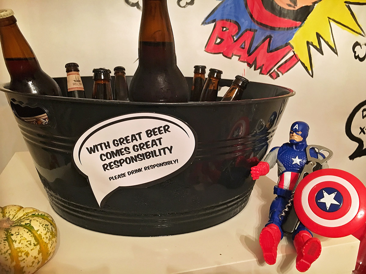 Comic Book Halloween Party | A Well Crafted Party
