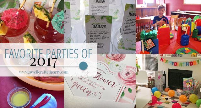 Favorite Parties of 2017 | A Well Crafted Party