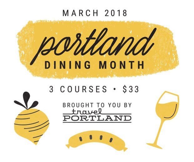Portland Dining Month 2018